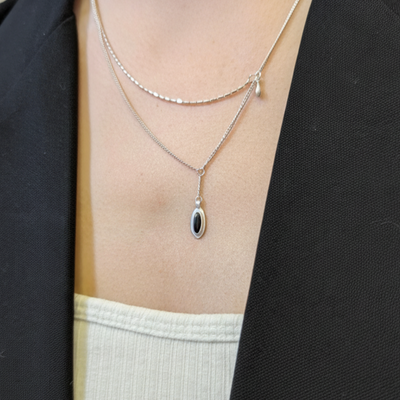 Layer Black Necklace