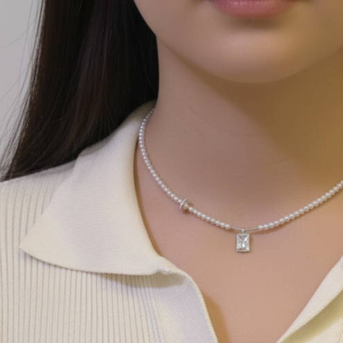 Lumina Pearl Necklace