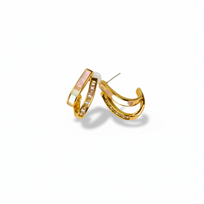 Dual Glint Earrings