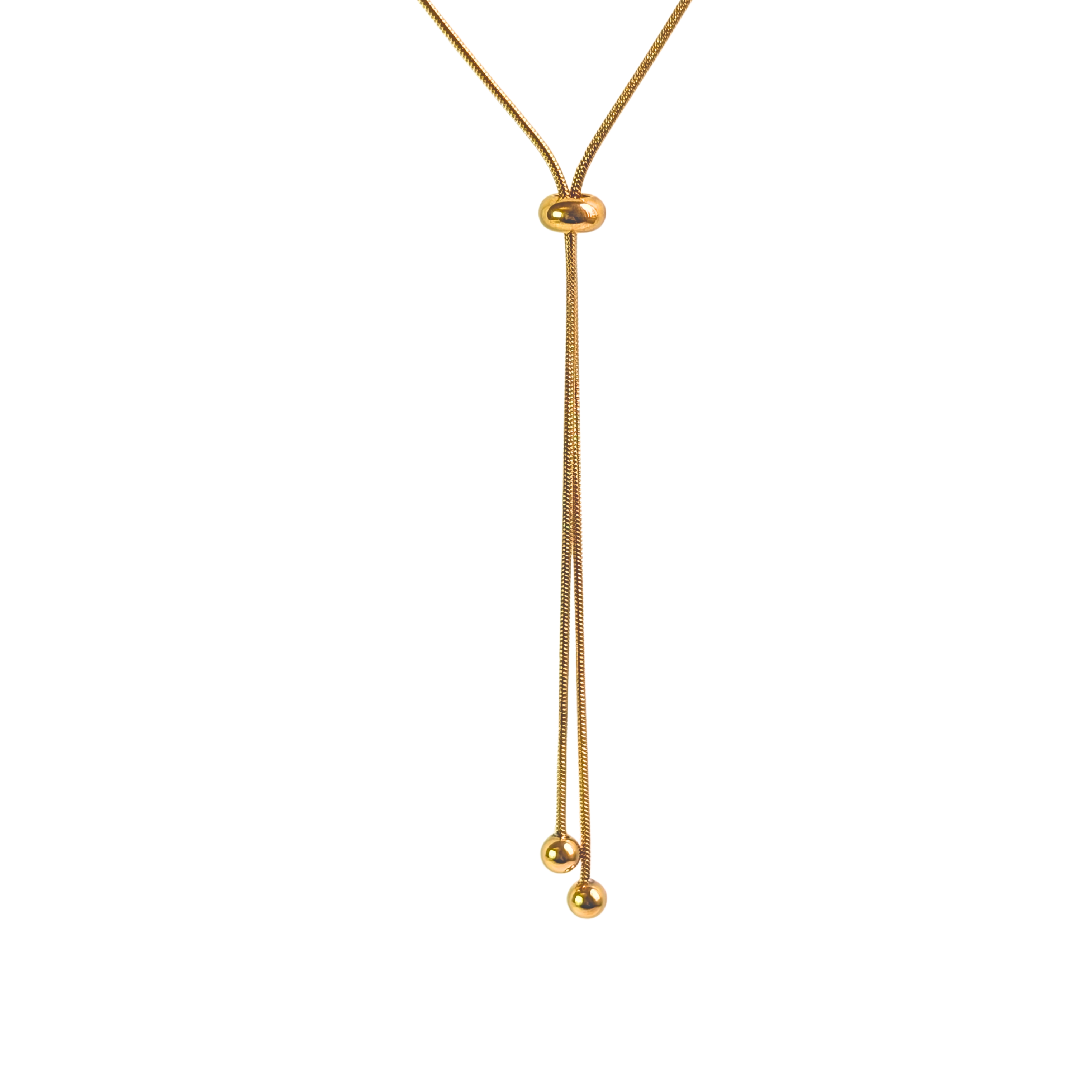 Thread Drape Necklace