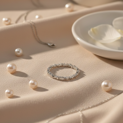 Beanded ring