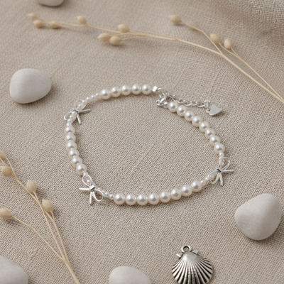 Bow Pearl Bracelet