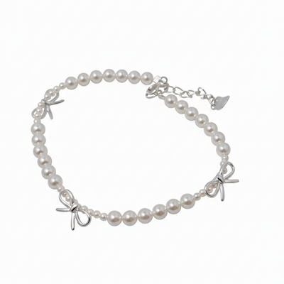 Bow Pearl Bracelet