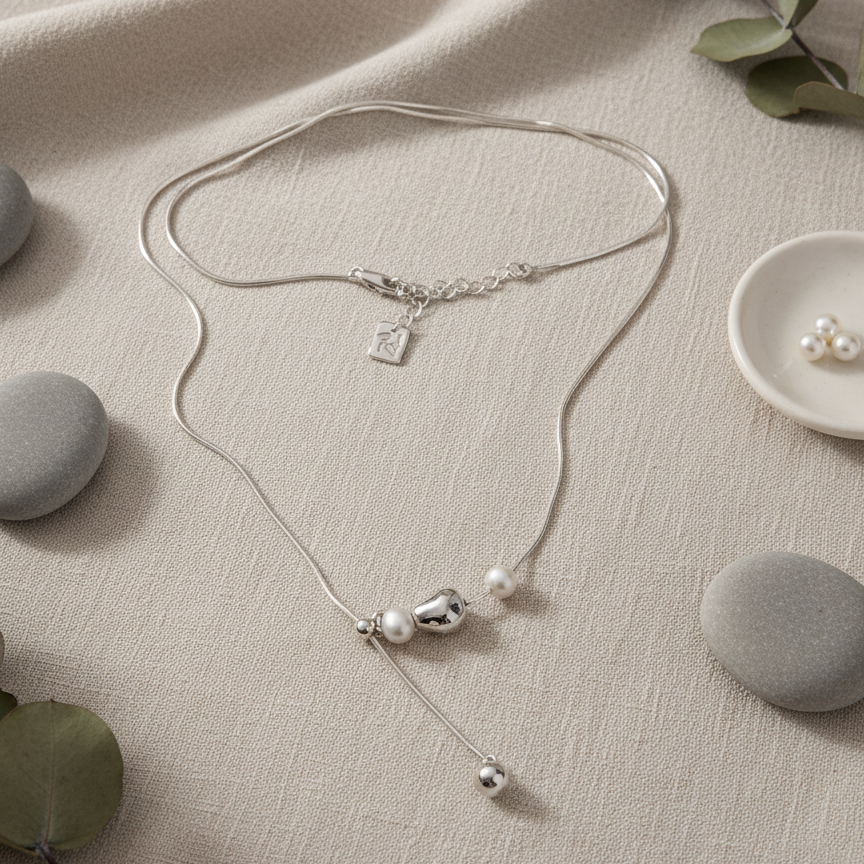 Pearl Y Chain