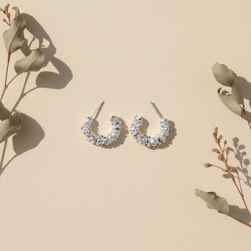 Shimmer Shard Earrings