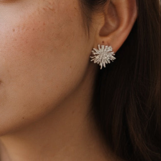 Coral Bloom Earrings