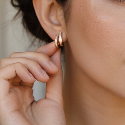 Dual Glint Earrings