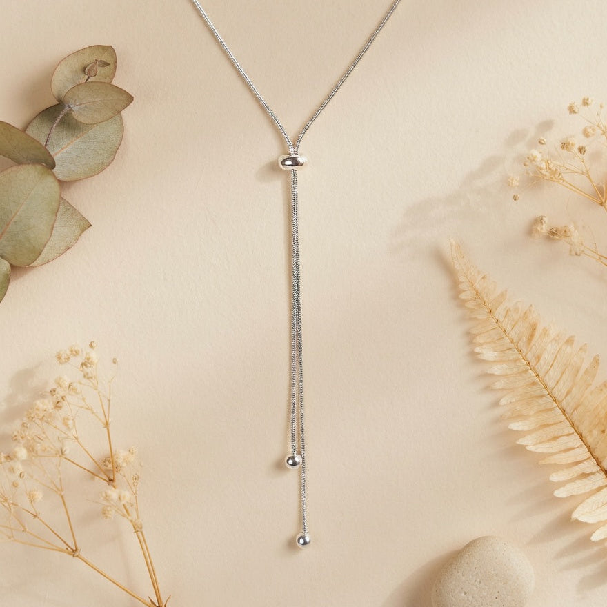 Thread Drape Necklace
